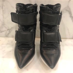 DKNY Mesh Strap Booties